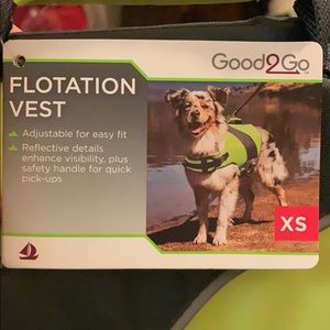 good2go dog flotation vest